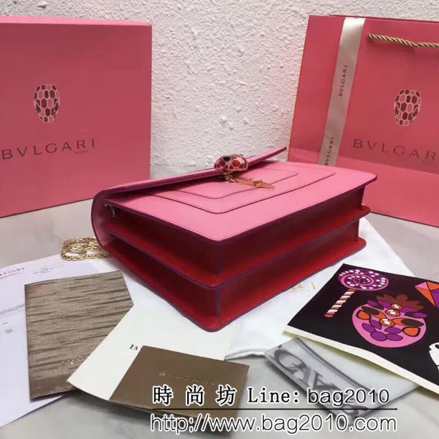 BVLGARI寶格麗 專櫃最新 閃電吊墜限量款 雙層風琴包 鏈條單肩斜挎包 B35106 FYD1059